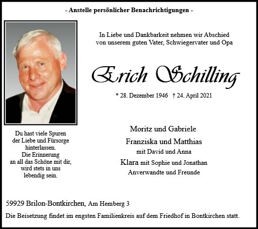 Erich Schilling
