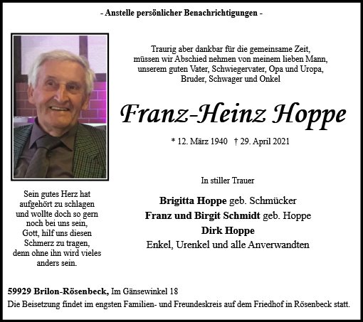 Franz-Heinrich Hoppe