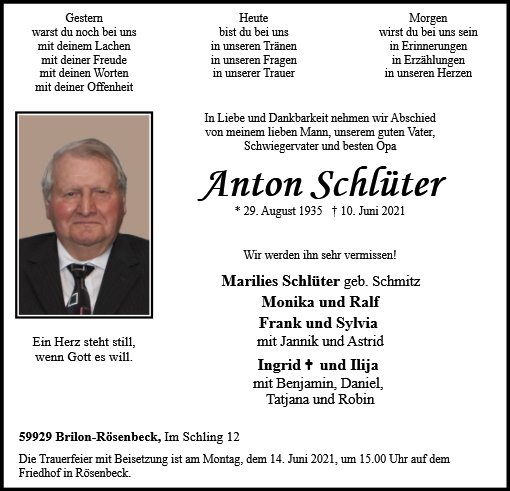 Antonius Schlüter