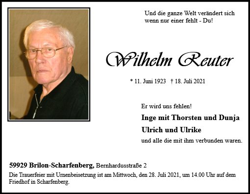 Wilhelm Reuter