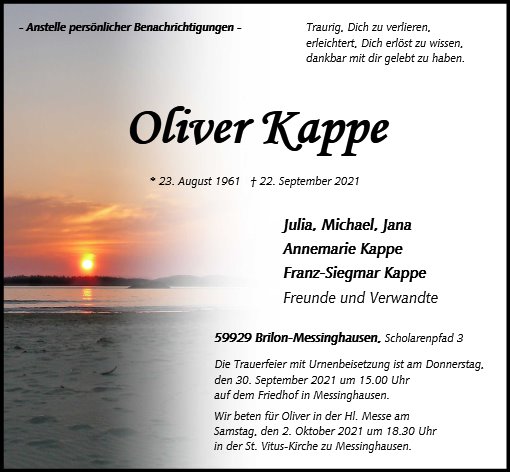 Oliver Kappe