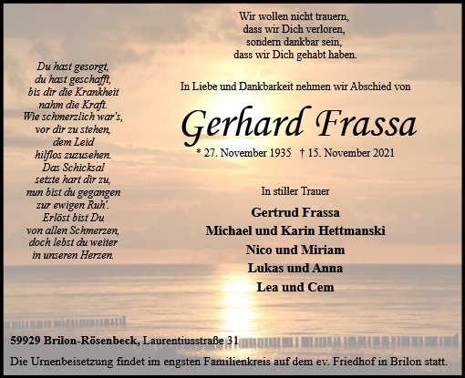 Gerhard Frassa