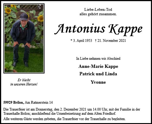 Antonius Kappe