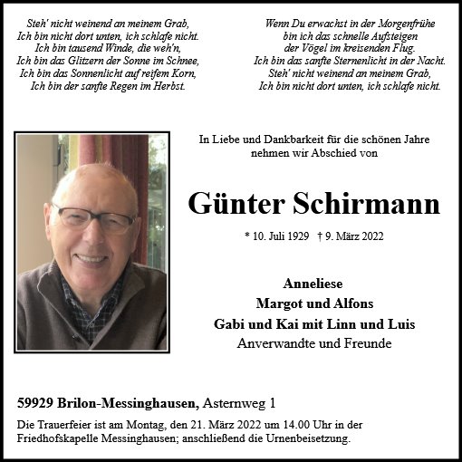 Günter Schirmann
