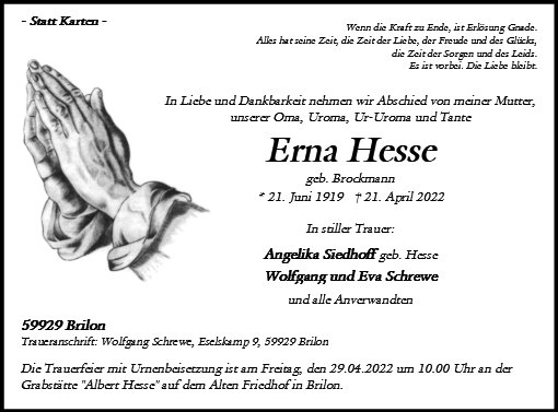 Erna Hesse
