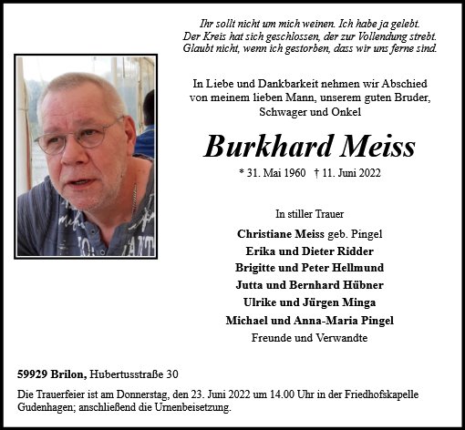 Burkhard Meiss
