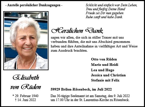 Elisabeth von Rüden