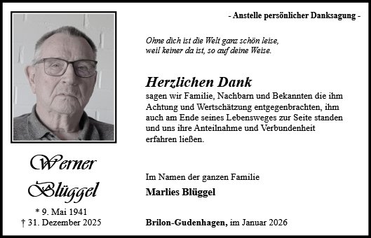 Werner Blüggel