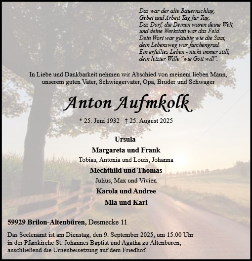 Anton Aufmkolk