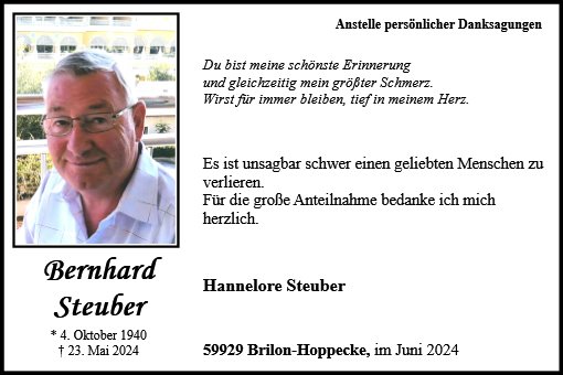 Bernhard Steuber