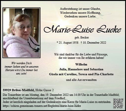 Marie-Luise Lueke