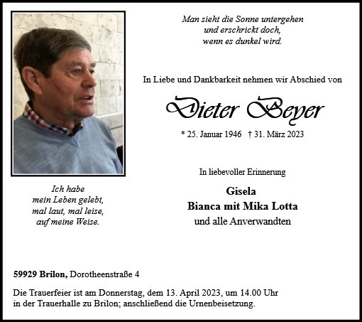 Dieter Beyer