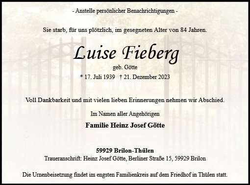 Luise Fieberg