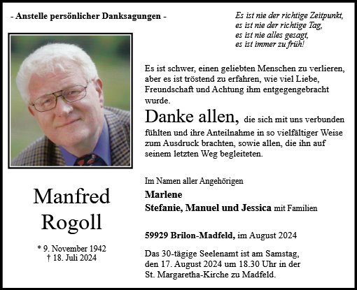 Manfred Rogoll