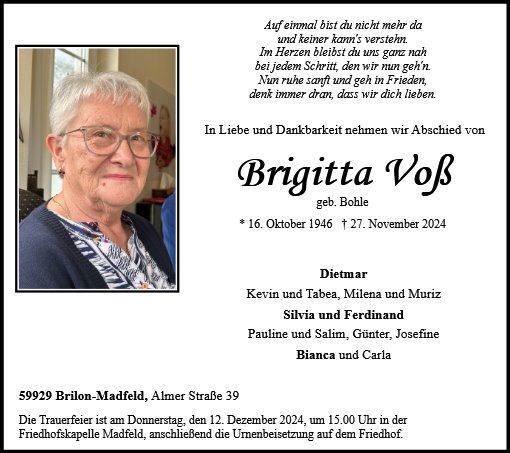 Brigitta Voß