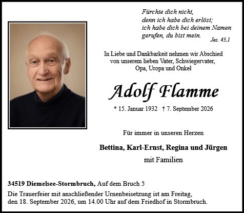 Adolf Flamme