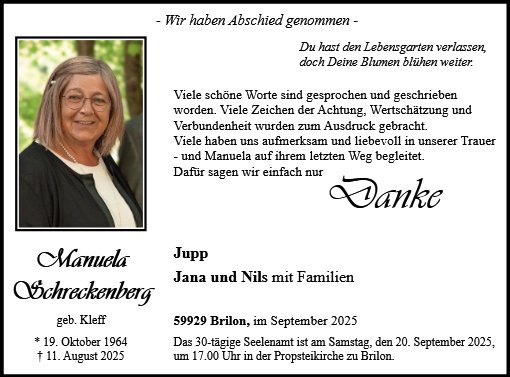 Manuela Schreckenberg