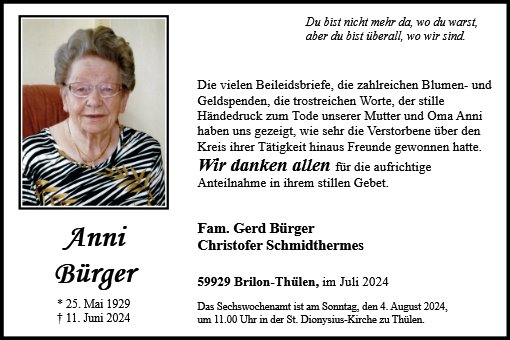 Anna Bürger