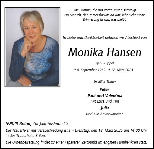 Monika Hansen