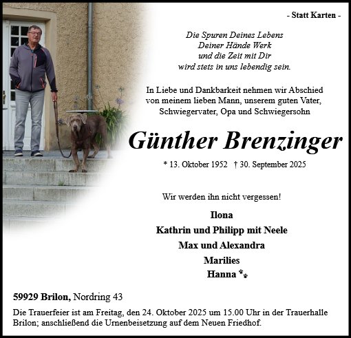 Günther Brenzinger