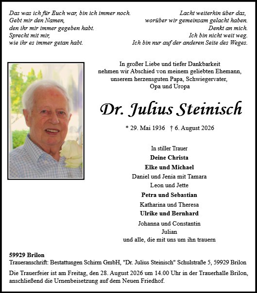 Julius Steinisch