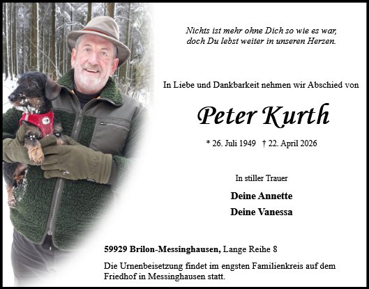 Klaus Peter Kurth