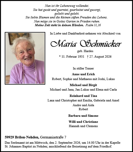 Maria Schmücker