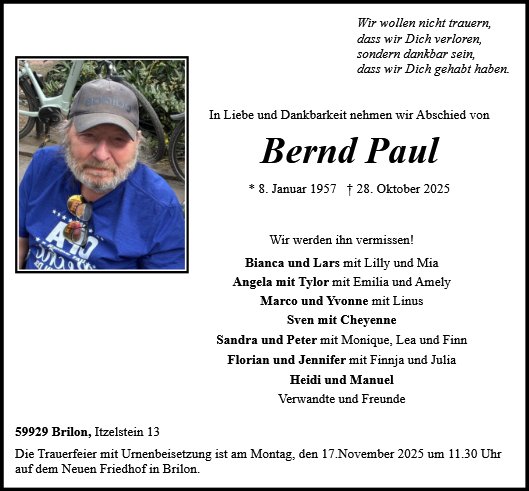 Bernd Paul