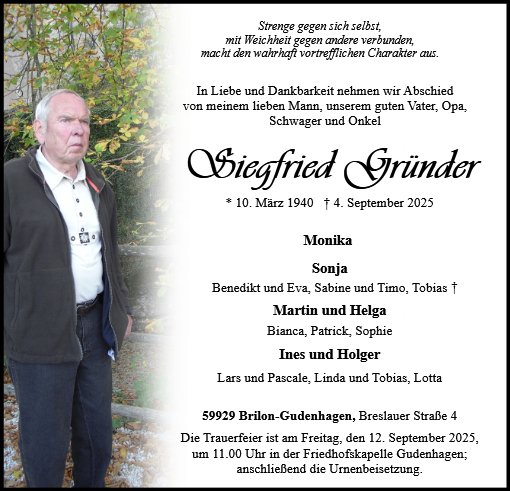 Siegfried Gründer
