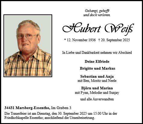Hubert Weiß