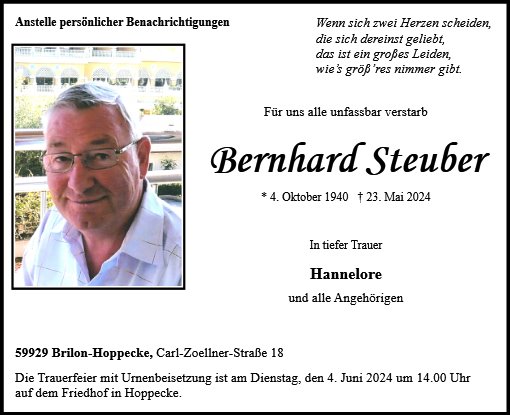 Bernhard Steuber