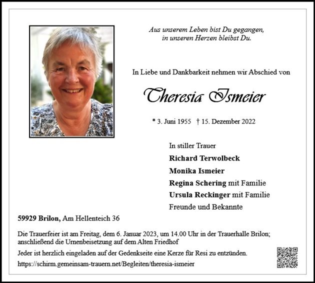 Theresia Ismeier