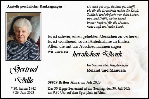 Gertrud Dille