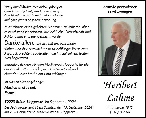 Heribert Lahme