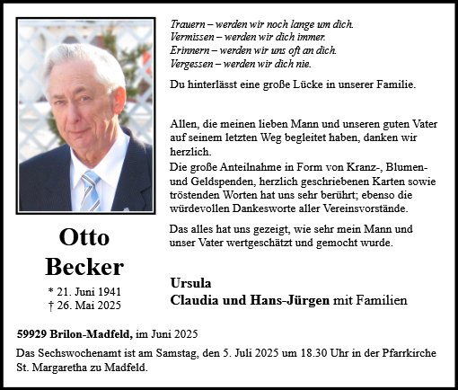 Otto Becker