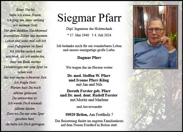 Siegmar Pfarr