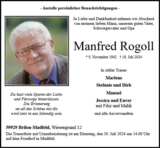 Manfred Rogoll