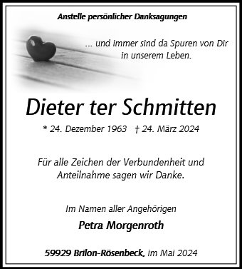 Dieter ter Schmitten