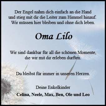 Lieselotte Schindler