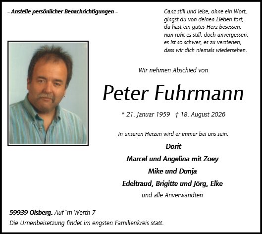Peter Fuhrmann