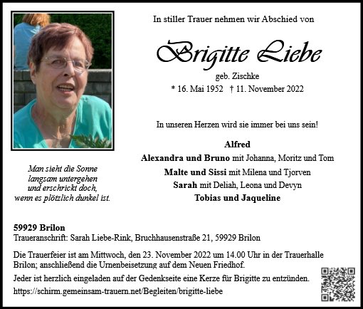 Brigitte Liebe