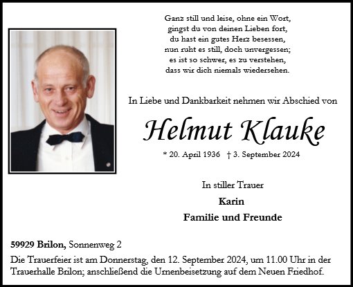 Helmut Klauke