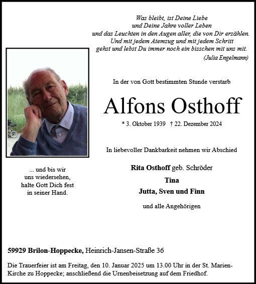 Alfons Osthoff