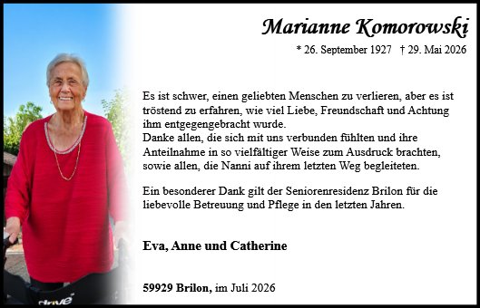 Marianne Komorowski