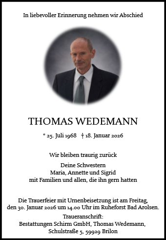 Thomas Wedemann