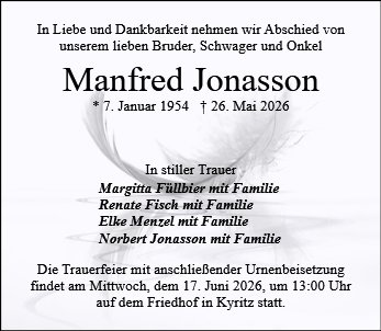 Manfred Jonasson