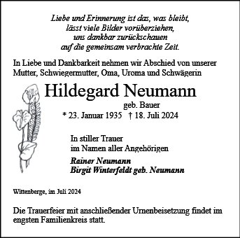 Hildegard Neumann