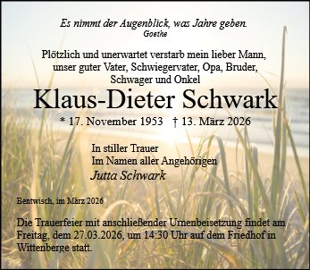 Klaus-Dieter Schwark