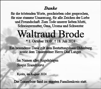 Waltraud Brode