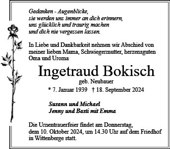 Ingetraud Bokisch